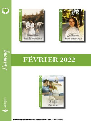 cover image of Pack mensuel Harmony--3 romans (février 2022)